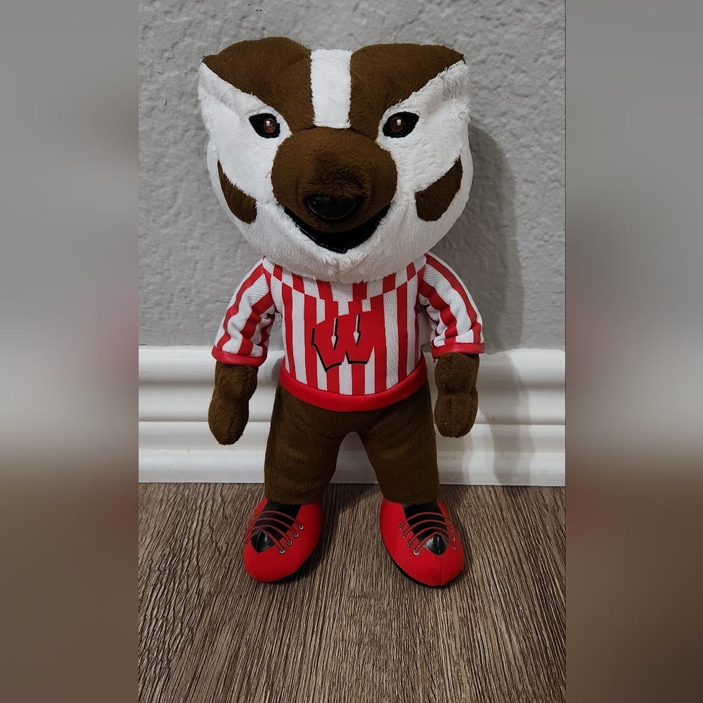 Wisconsin Badger 10-Inch Mascot Plush Toy